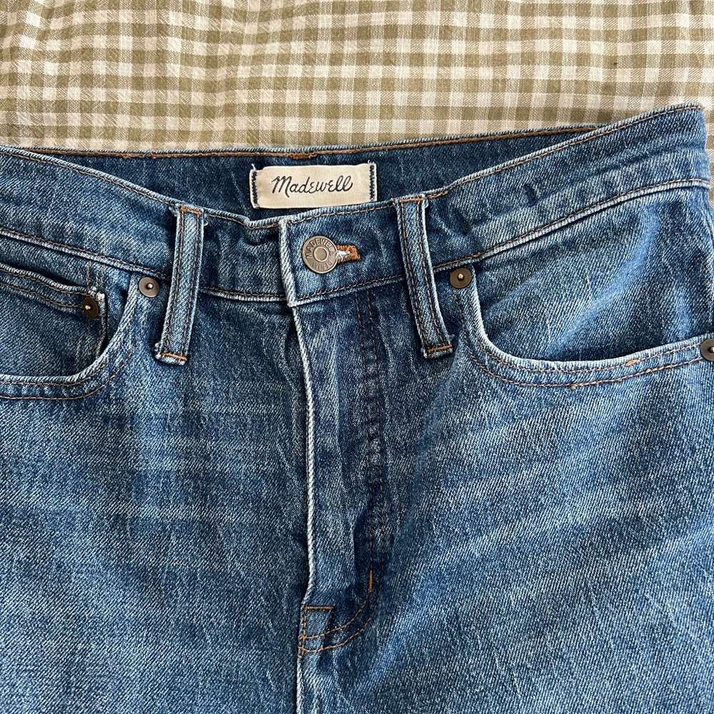 Madewell Classic High-Rise Straight Jeans